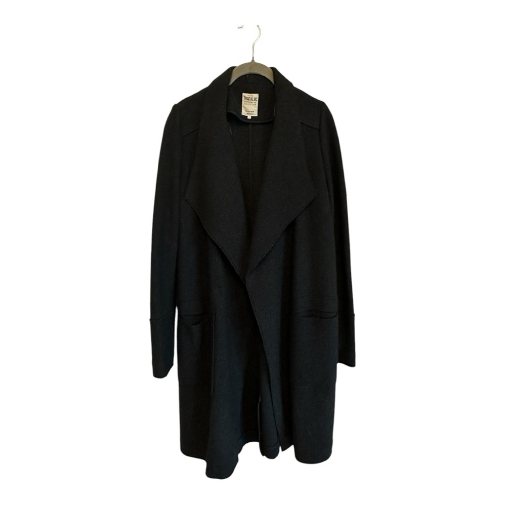 Zara Women Trafaluc Open Front Long Sleeve Over Coat Size Smalll